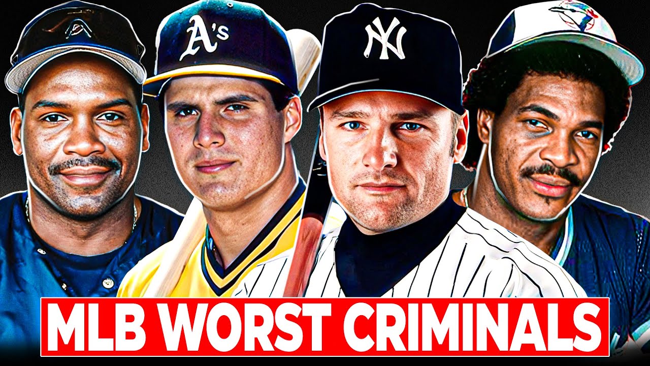 THE MOST HORRIBLE CRIMINALS IN MLB HISTORY..
