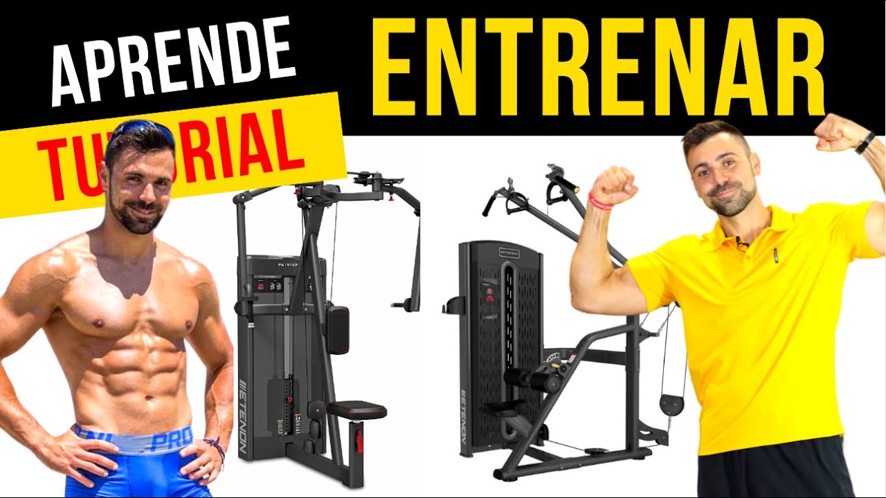 ¿Que MAQUINAS usar en el GIMNASIO para PRINCIPIANTES?