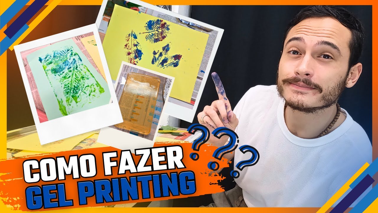 Como fazer Gelli Printing | Aprenda a fazer a sua gelatina para gravuras | Placa de impressão