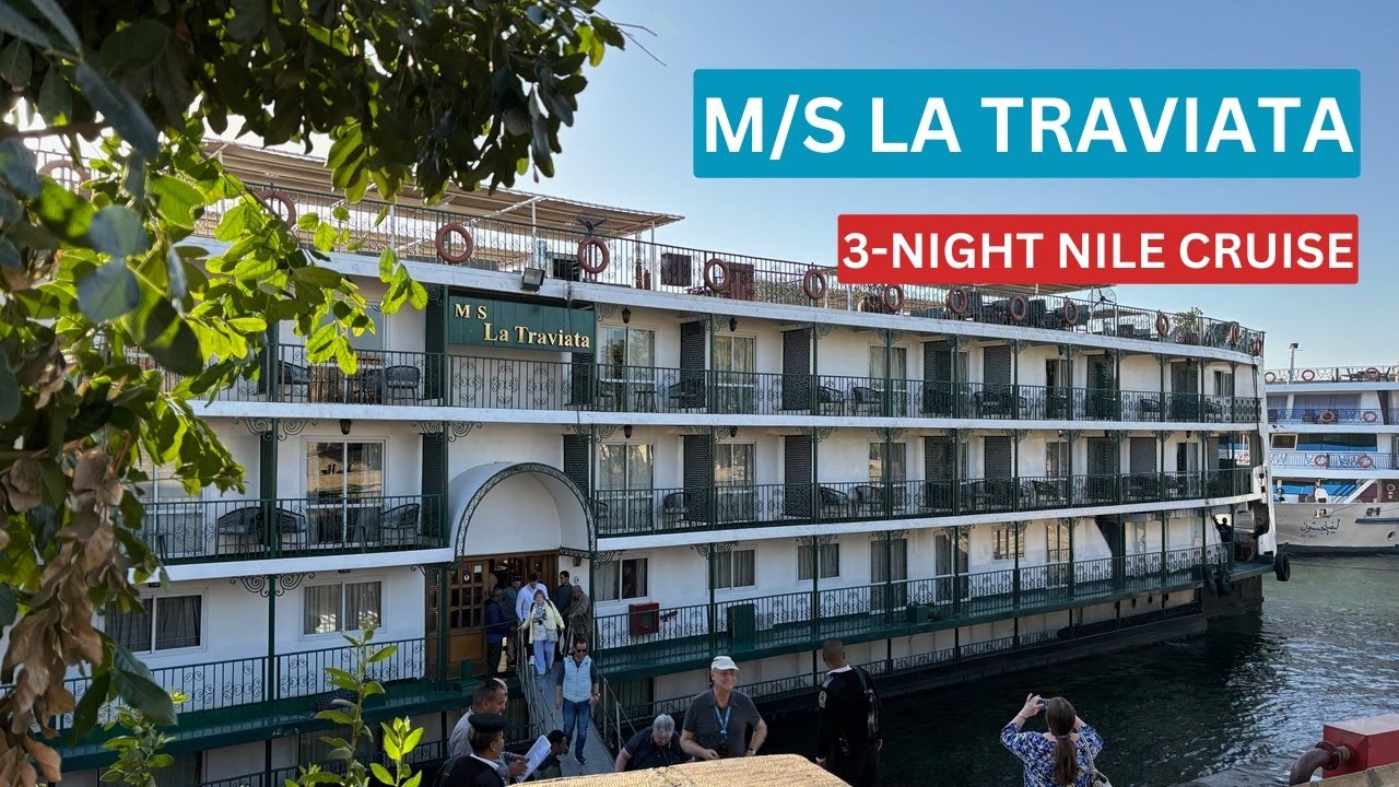 M/S La Traviata (BEST Nile Cruise Ever) Full Review of Luxury, Dining, and Stunning Nile River Views