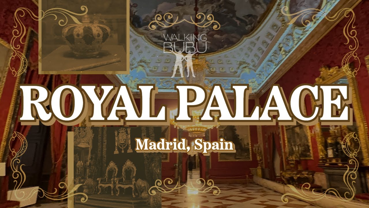 Royal Palace of Madrid! ✨4K 🇪🇸 | Palacio Real de Madrid Enjoy with Music