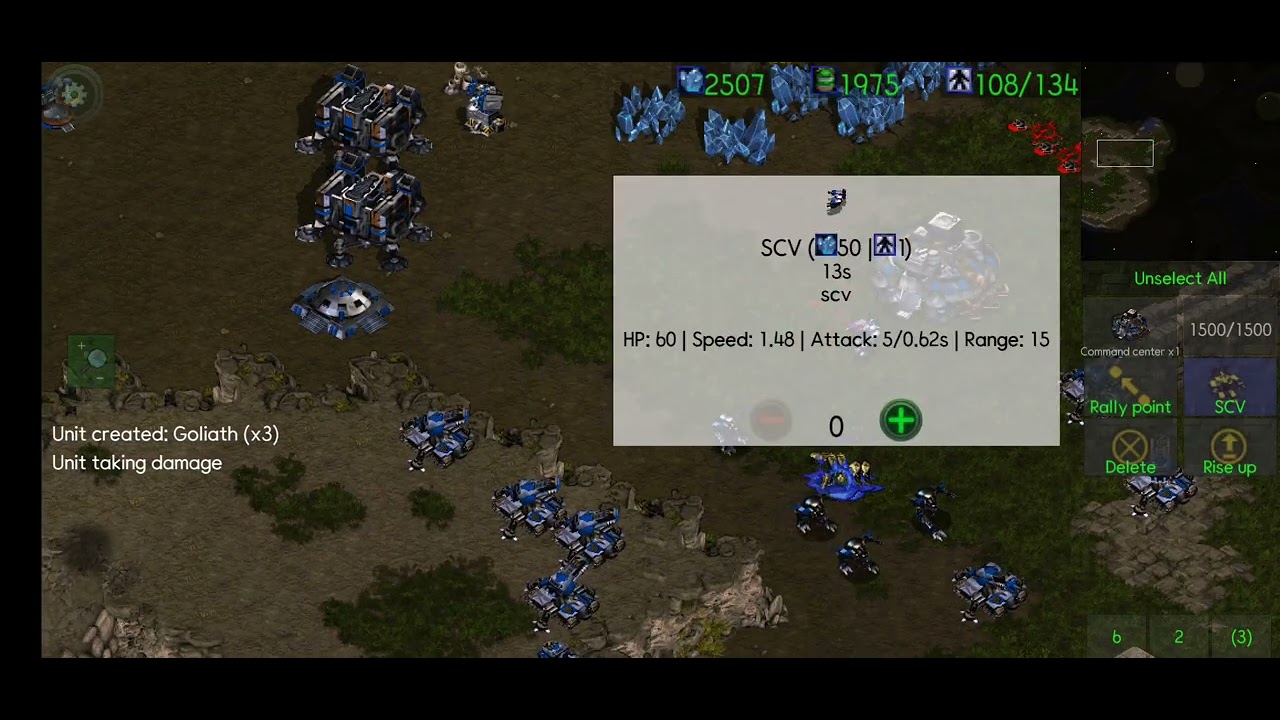 스타크래프트(모바일) lee 9(T) vs AI 12(P) 3(T) 'Lost Temple' 26.01.09[2]