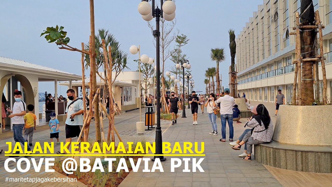 Walking Around URBAN FARM ⇨ COVE at BATAVIA PIK ⇨ SAN ANTONIO BEACH ~ 3 place in PIK 2 @ Golf Island