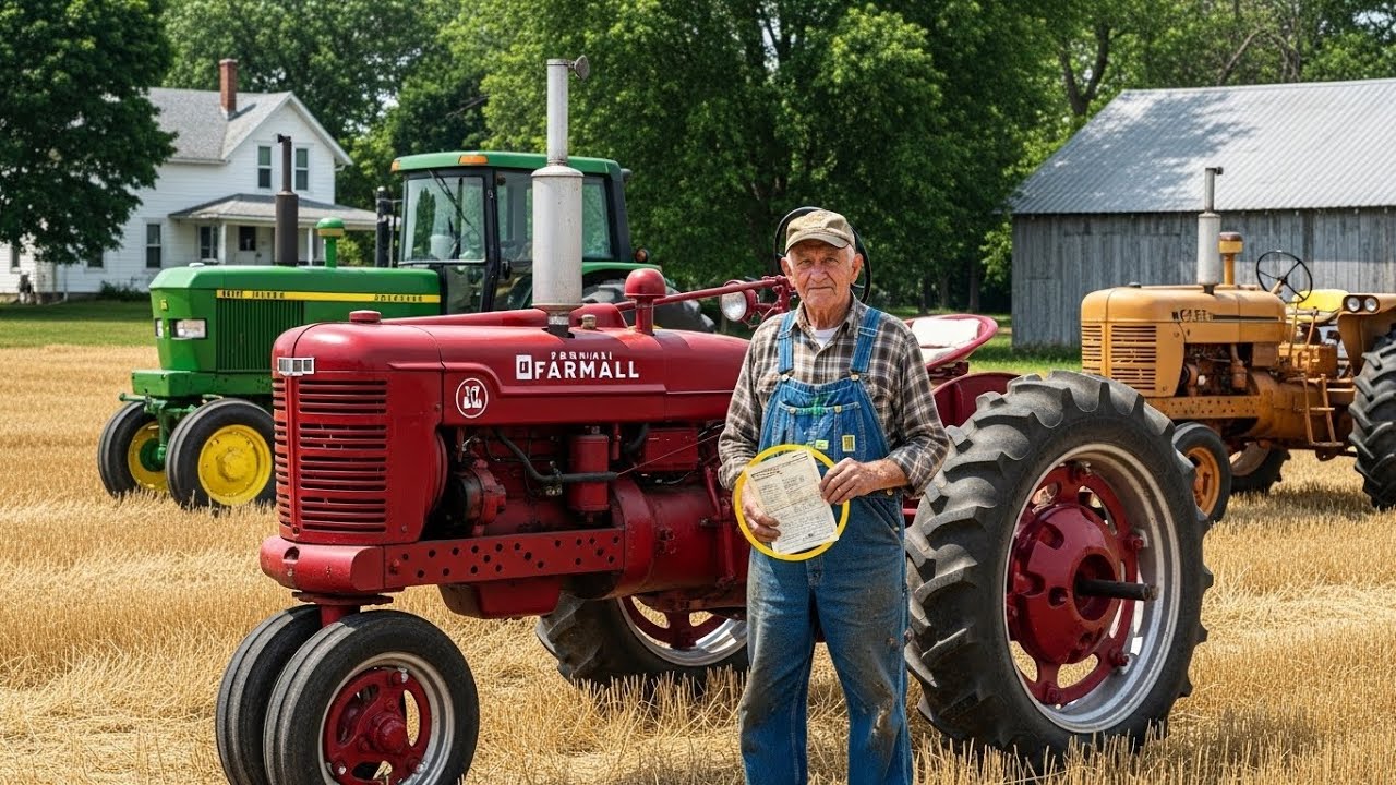 Everyone Bought New Tractors on Credit in 1967…He Kept His Old Farmall and Paid Off His Land Instead