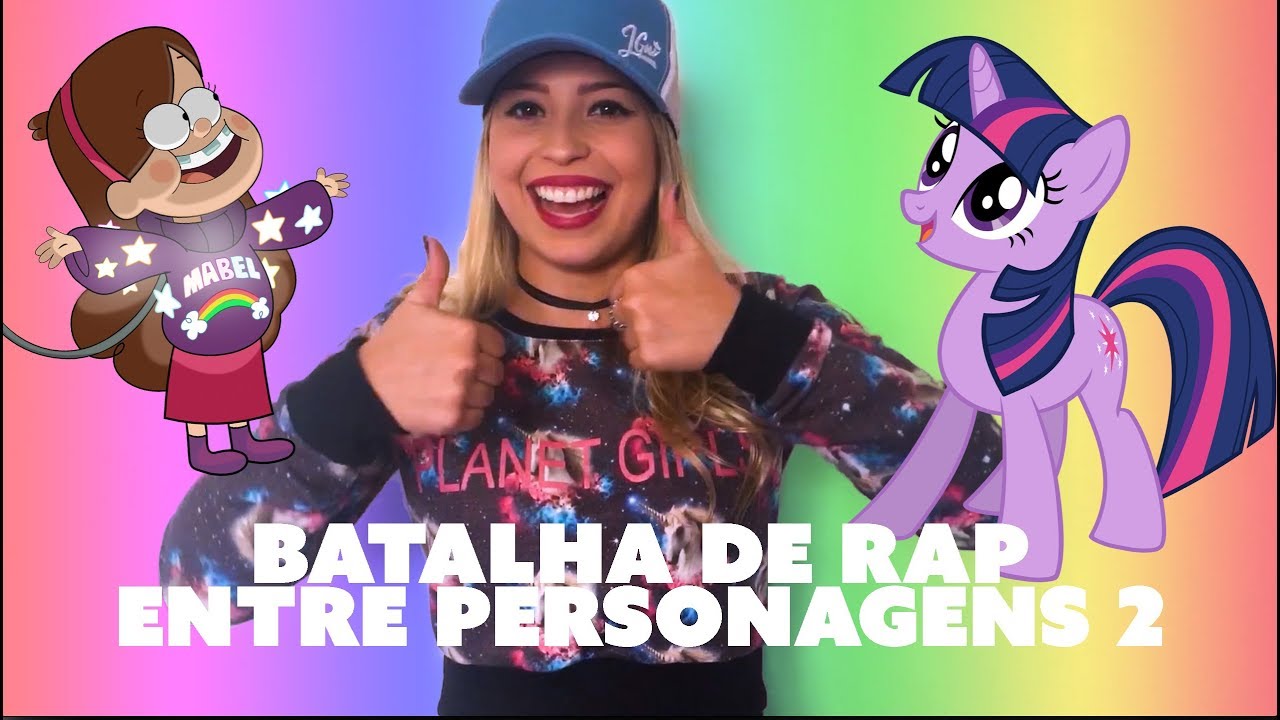 BATALHA DE RAP ENTRE PERSONAGENS 2
