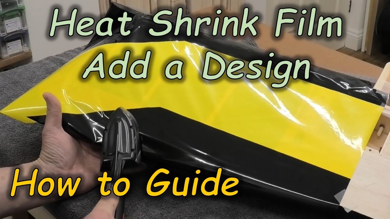 How to: Covering with Heat Shrink Covering Film - Pt 3: Designs & Patterns - Balsa Plane Building