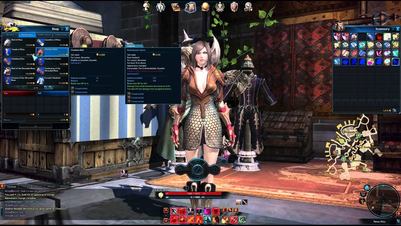 Tera Online Remodel Dye Tutorial with Commentary
