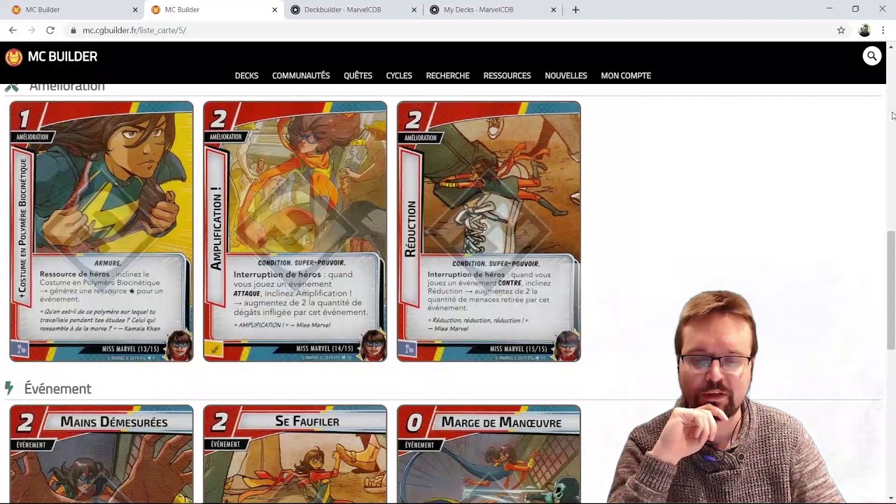 Deck Tech Miss Marvel: Amplification maximale