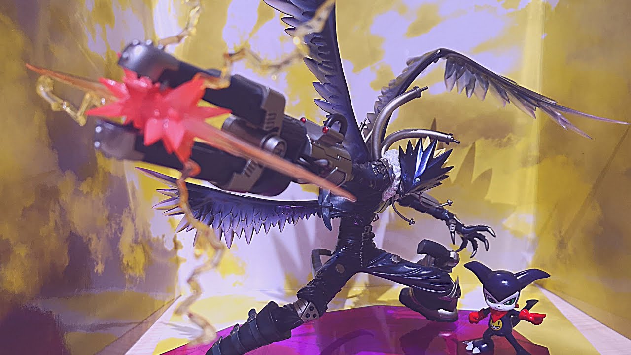 Digimon Tamers Figure Unboxing : Belzebumon  Blast Mode e Impmon by Megahouse Precious Gem Series