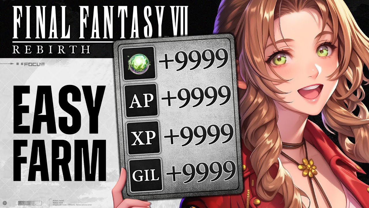 EASY 1.8M EXP, 539K AP Per Run! Top 4 Best Overall AP, EXP & GIL Farm in Final Fantasy 7 Rebirth
