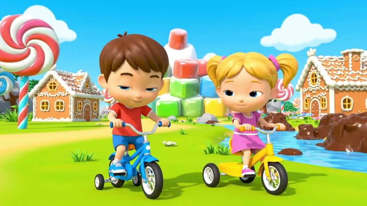 Kids Learn Rhymes While Having Fun! | Animated Poem & Cartoon Song