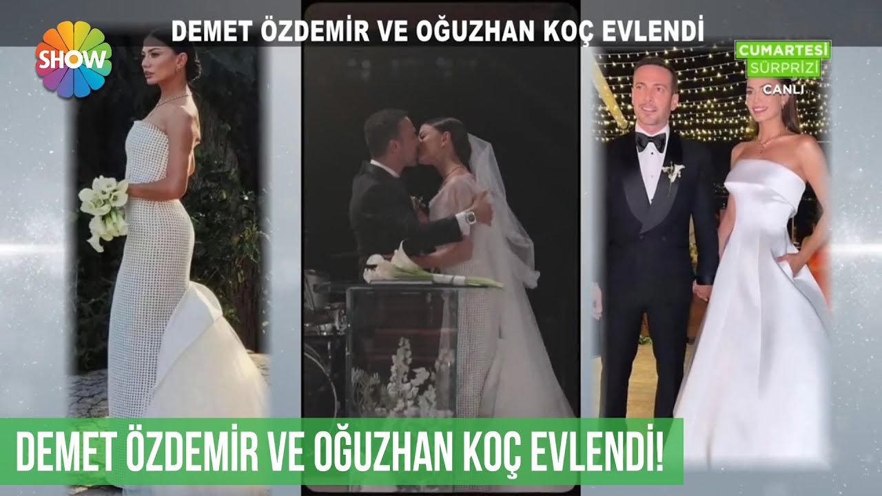 Demet Özdemir ve Oğuzhan Koç evlendi!