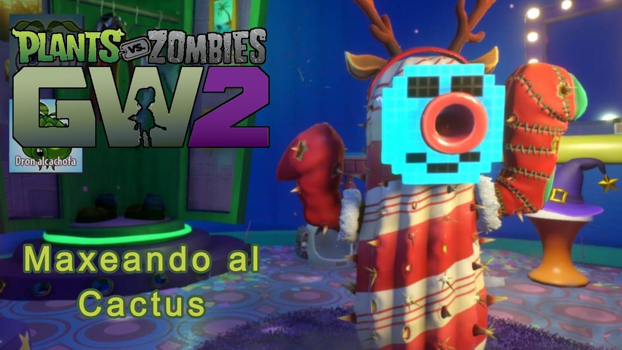 MAXEANDO al CACTUS Base en PvZ GW2: ¿Es malo?