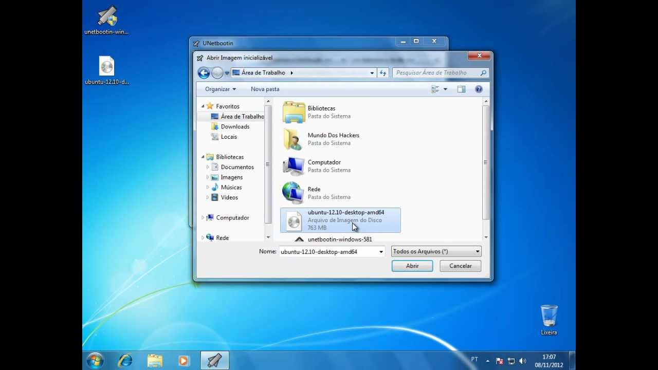 Instalando o Ubuntu em um pendrive