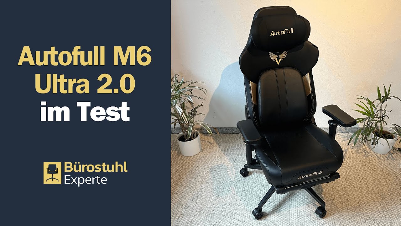 Autofull M6 Ultra 2.0 im Test: Gaming Stuhl mit Massage, Sitzheizung & Kühlung (8 % Gutscheincode)