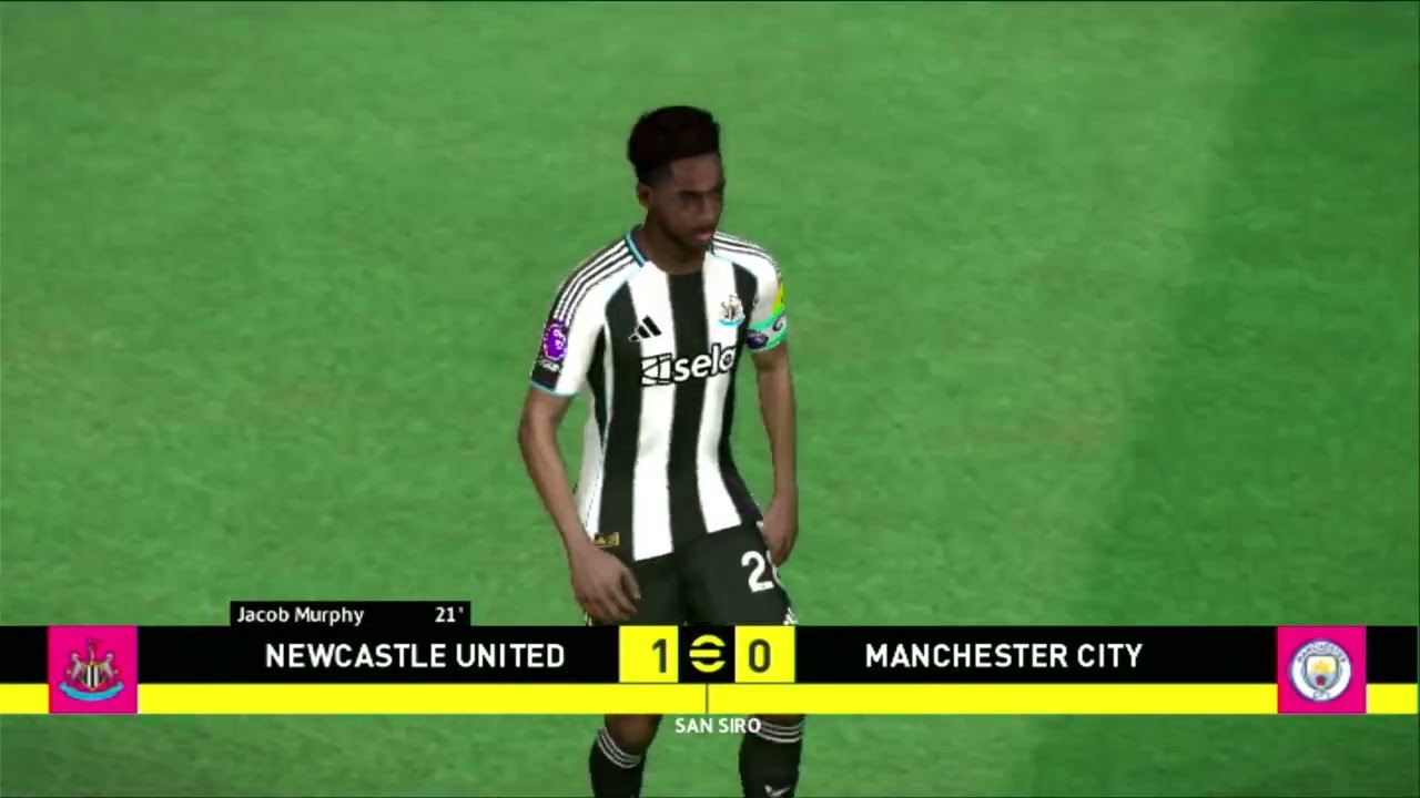 Newcastle United vs Manchester Cit |FA Cup#manchestercity #viral#football #efootball #facup #soccer 