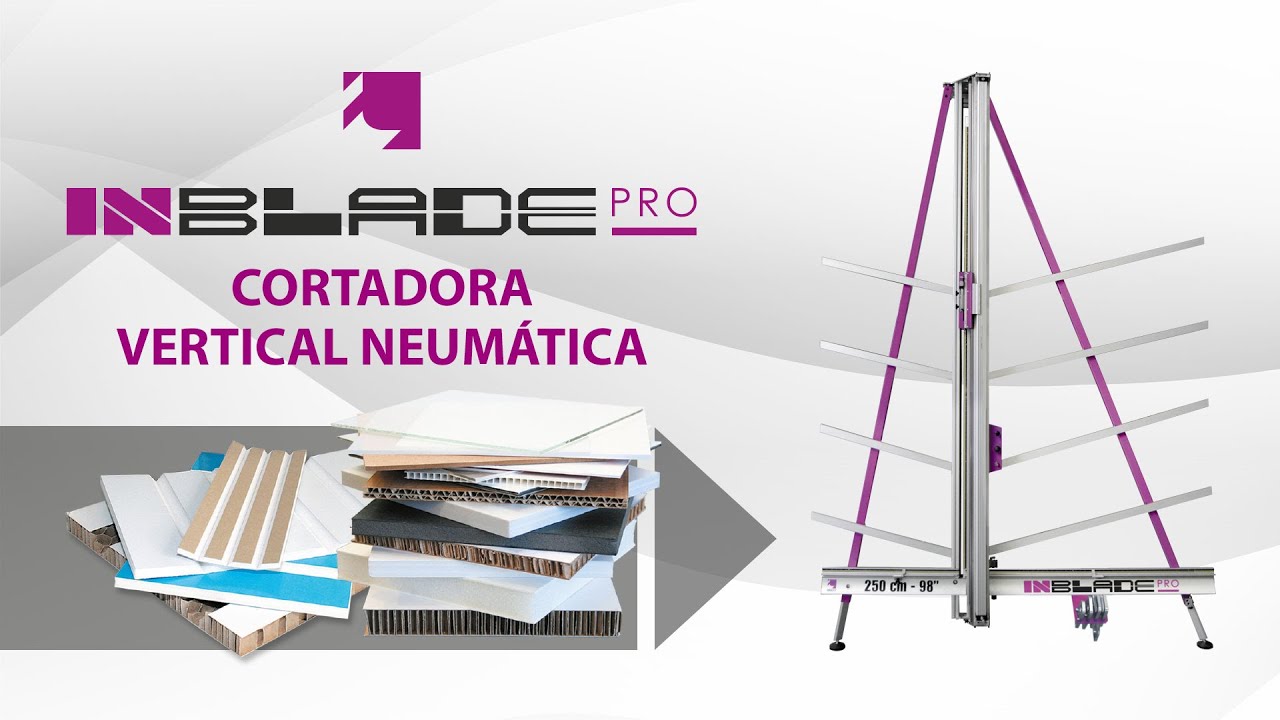Video Funcionamiento Cortadora Vertical Inblade Pro