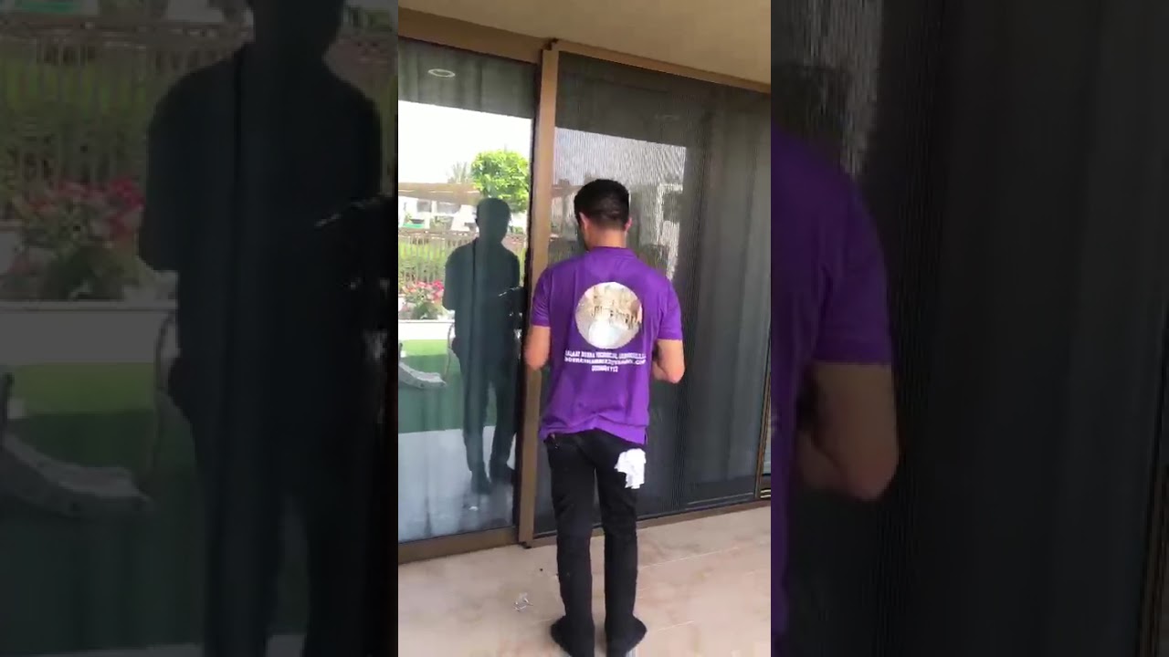 Luxury Villa Gets Premium Comfort Upgrade - Dubai Fly Screen Installation! 🏡