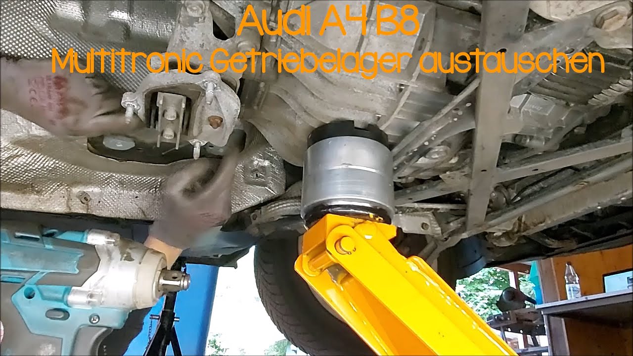 Audi A4 B8 Multitronic Getriebelager erneuern