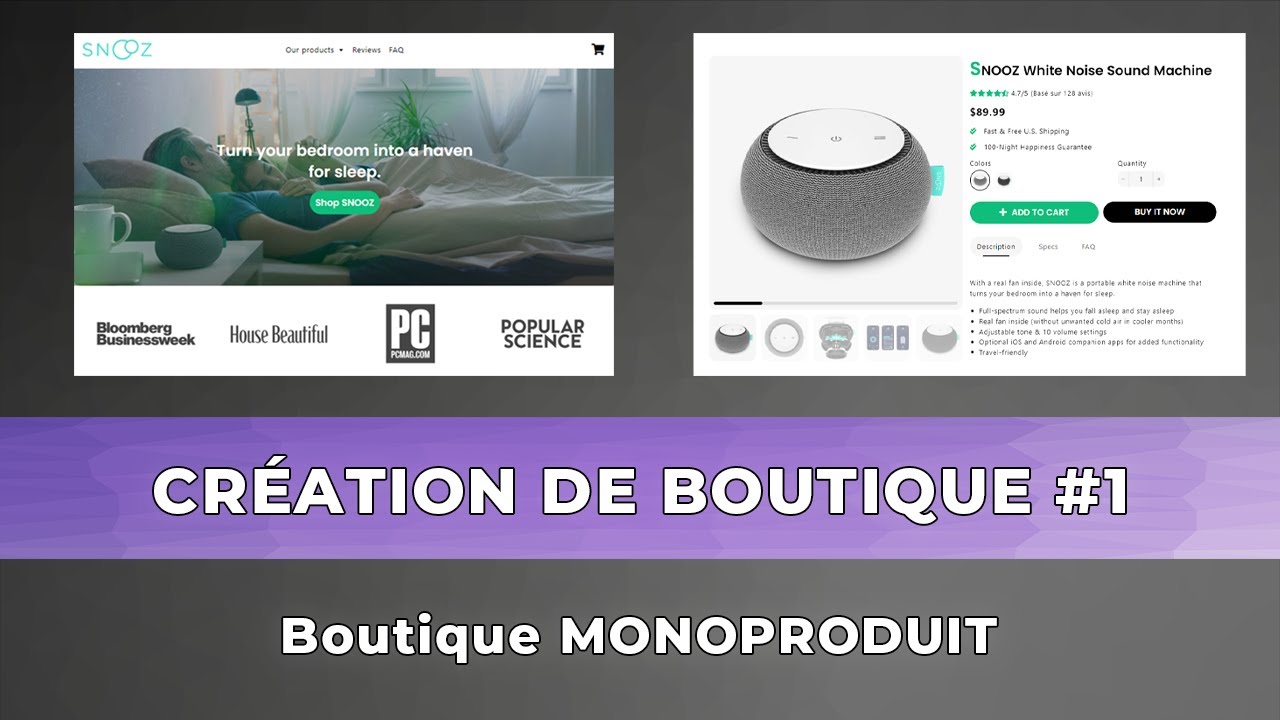 Comment créer sa boutique Shopify en 2022 ? (Mono-produit) #1 - Story Thème Alpha