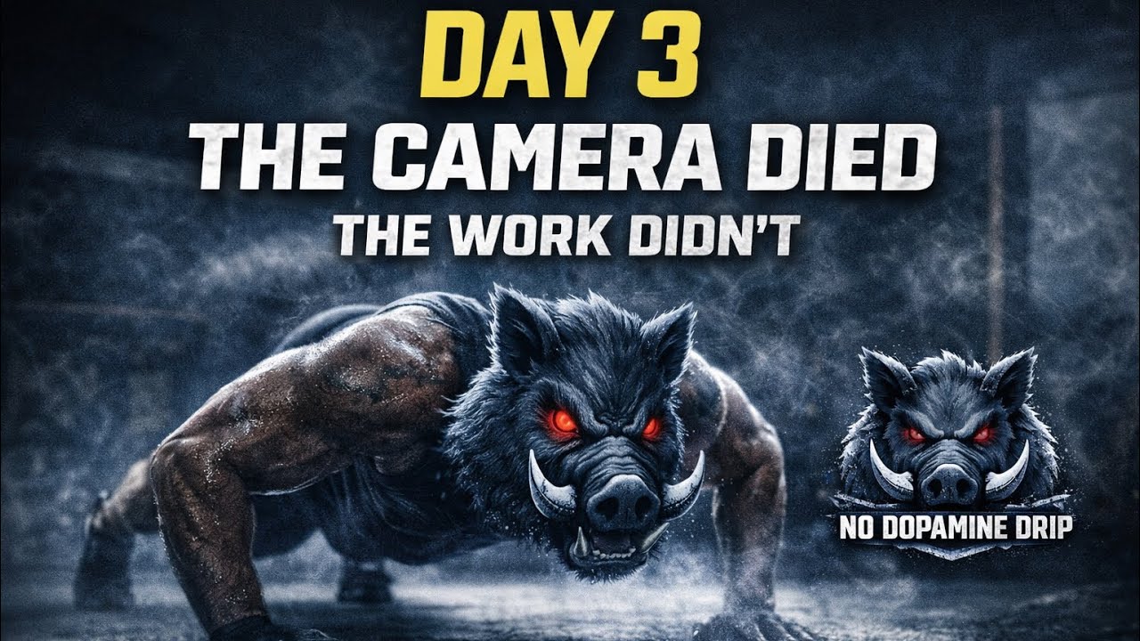 Day 3 | No Camera. No Excuses. | 6-Count Burpee Ladder
