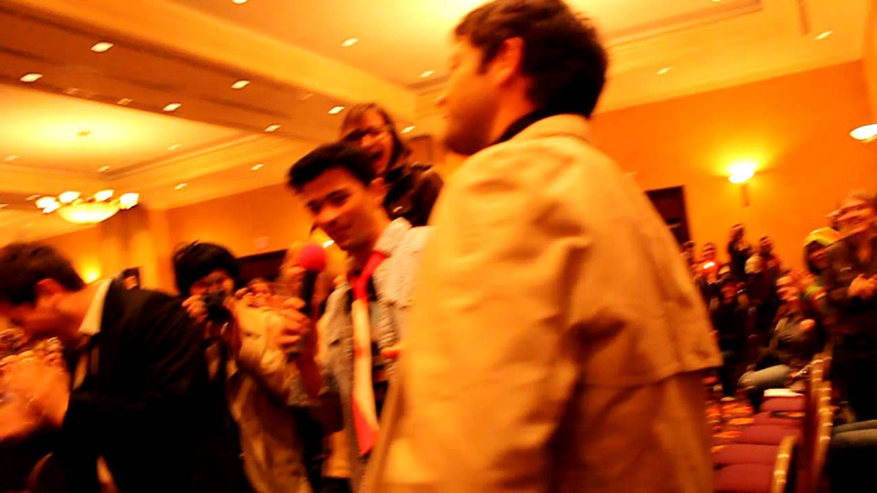 Misha Steals a Fans Jacket