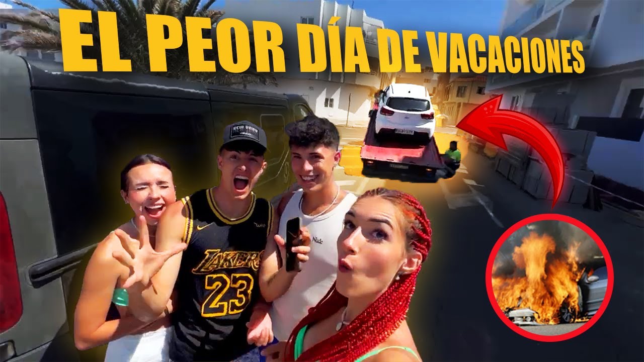 NOS VAMOS DE VIAJE Y EL COCHE EXPLOTA😱🚗🔥