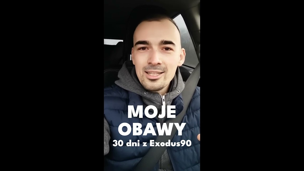 30dni z #Exodus90  Czego się boję i jak być lepszym mężczyzną? #shorts