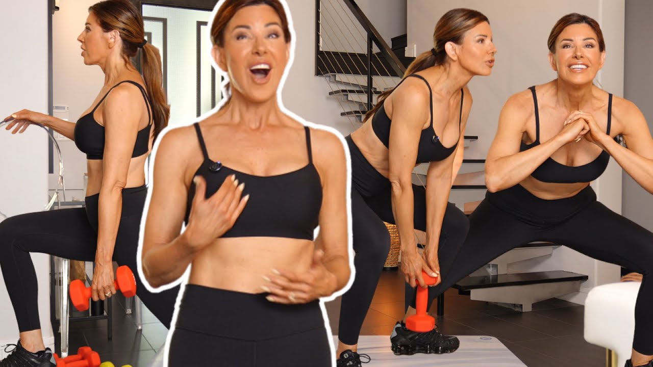 Lower Body Workout at Home | 5 Dumbbell Exercises + Full Follow-Along | Dominique Sachse