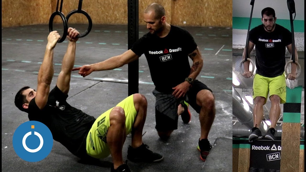 Técnica RING MUSCLE UP - Ejercicios con anillas en CrossFIT