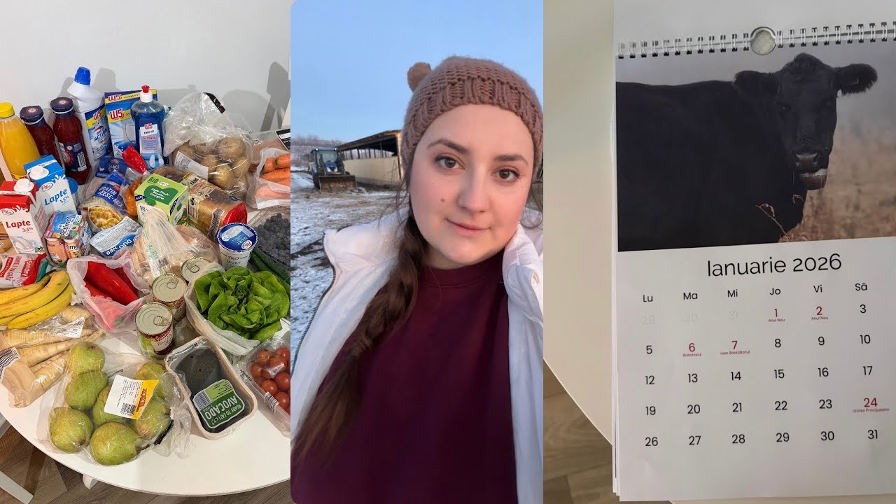 VLOG: Viața poate fi frumoasă și în România la țară!🤍 Rețete noi & cumpărături săptămânale 