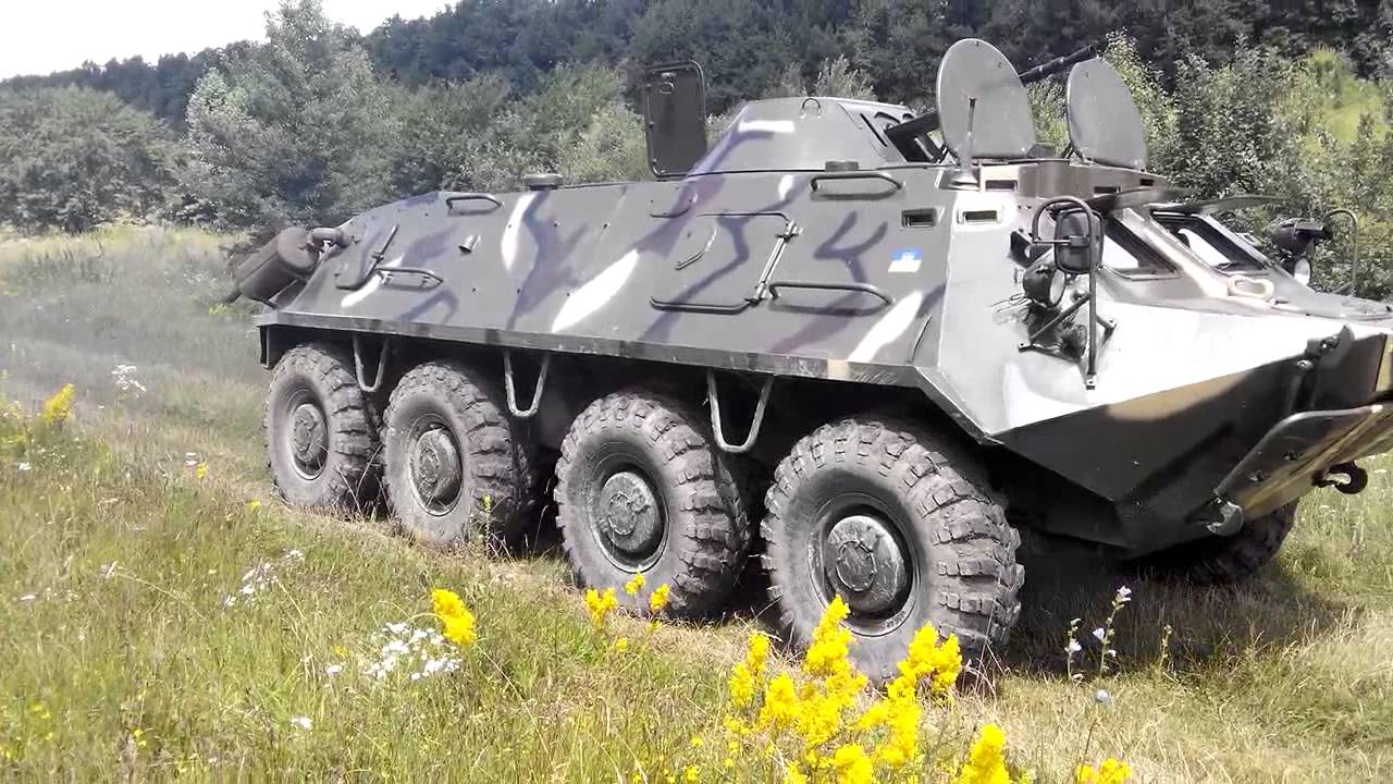 BTR-60 APC drives over me (side view)