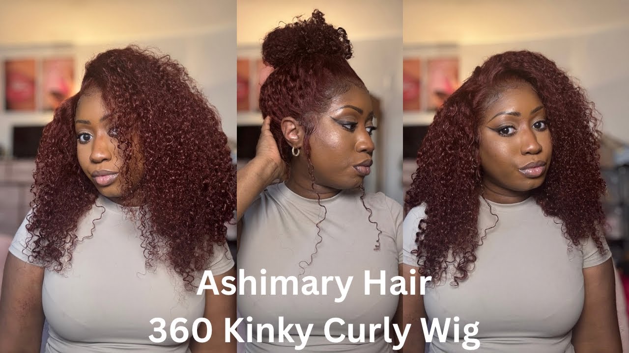 Простейшая установка!! Парик Ashimary Hair Reddish Brown 360 без клея.