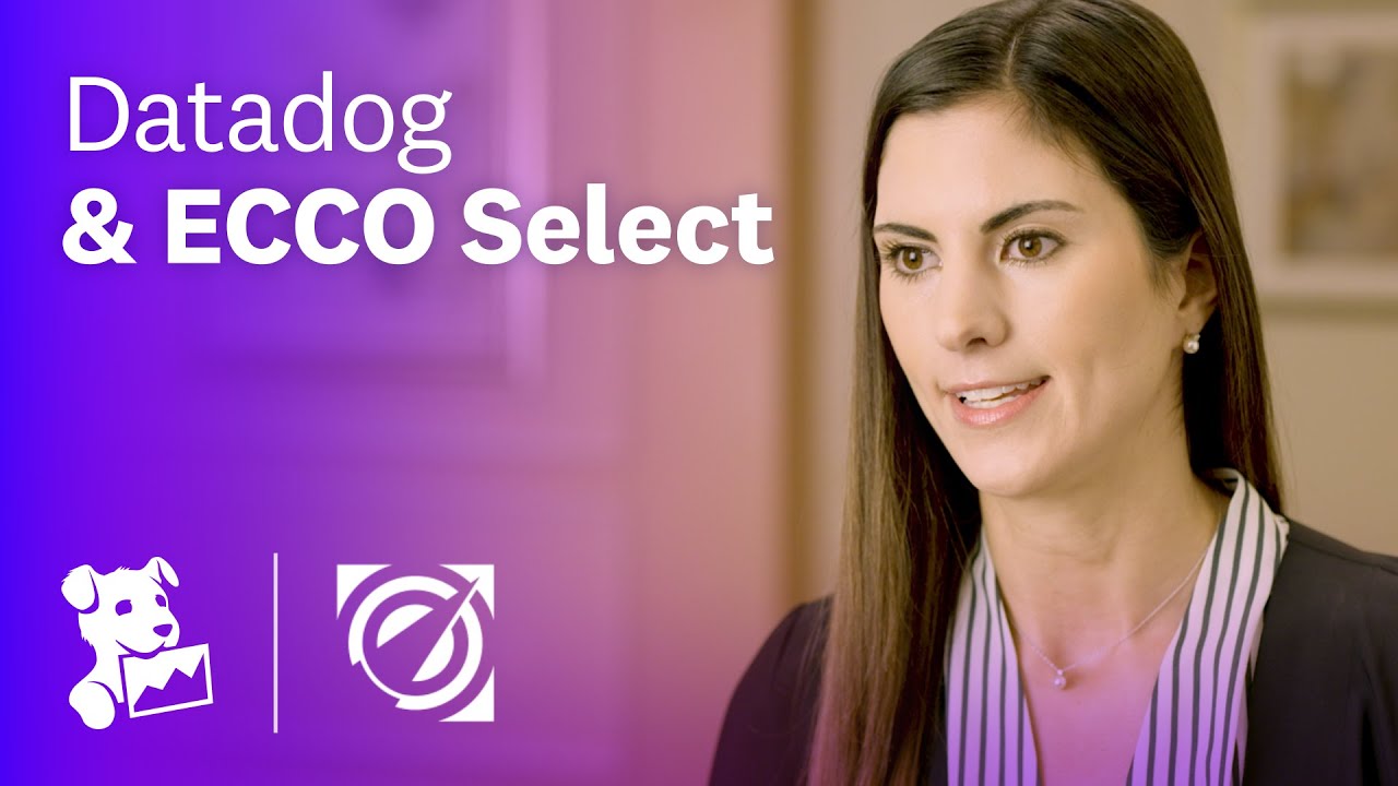 How ECCO Select uses Datadog to Modernize Government IT Service Delivery