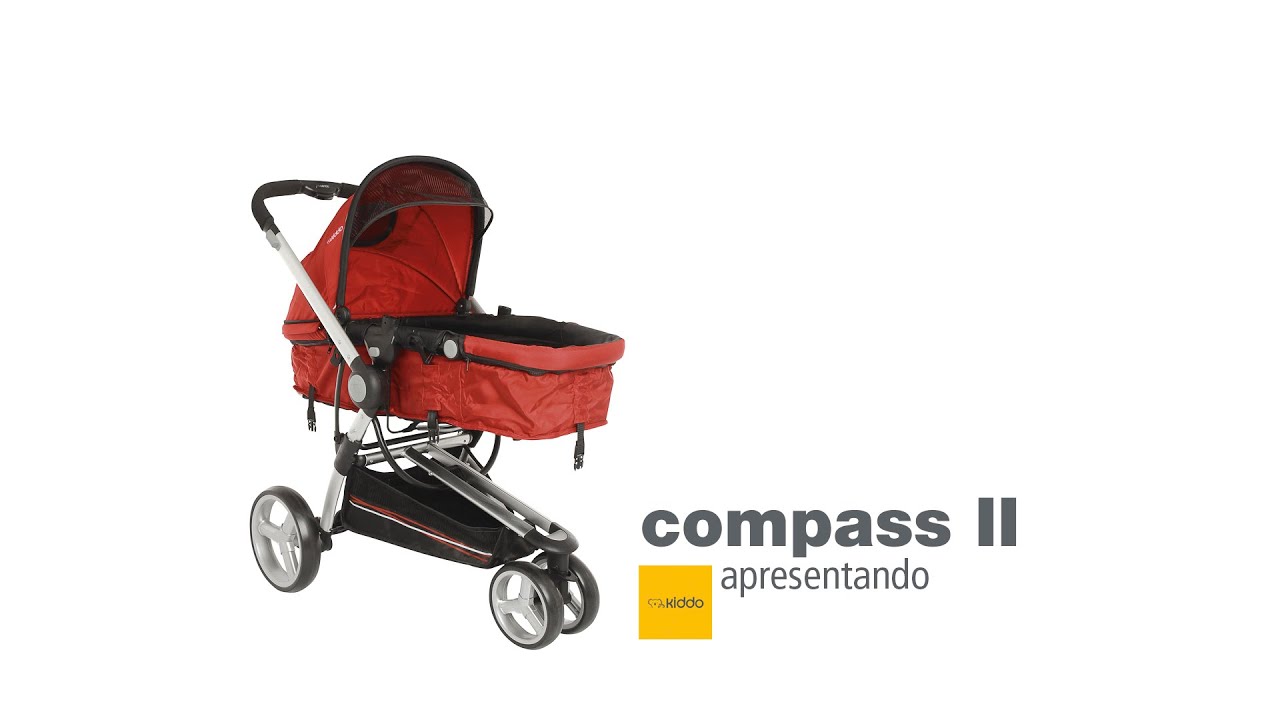carrinho compass II - travel system | apresentando