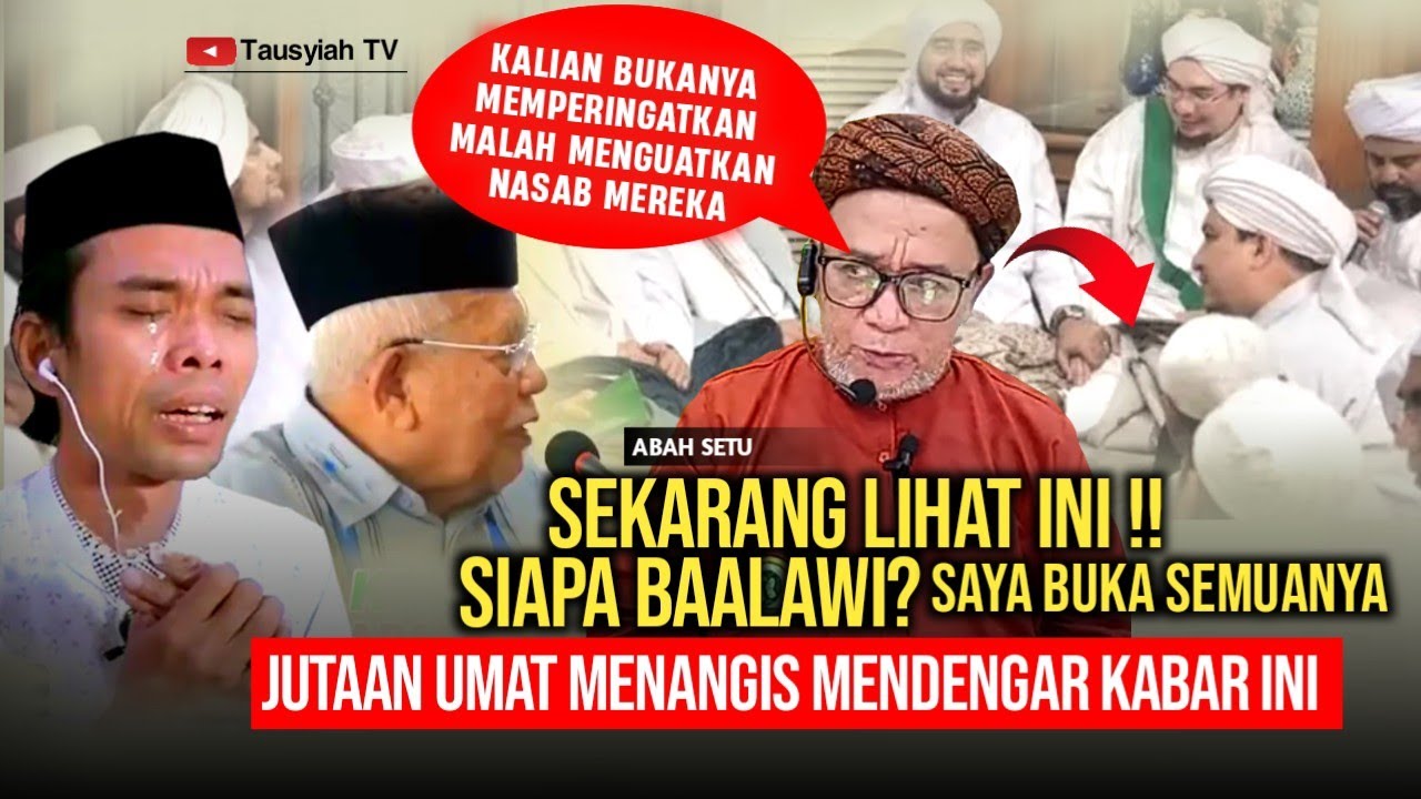 ABAH SETU PERINGATKAN UAS & KYAI SUKRON SAMPAI SEPERTI INI APA YG TERJADI? TERNYATA ....