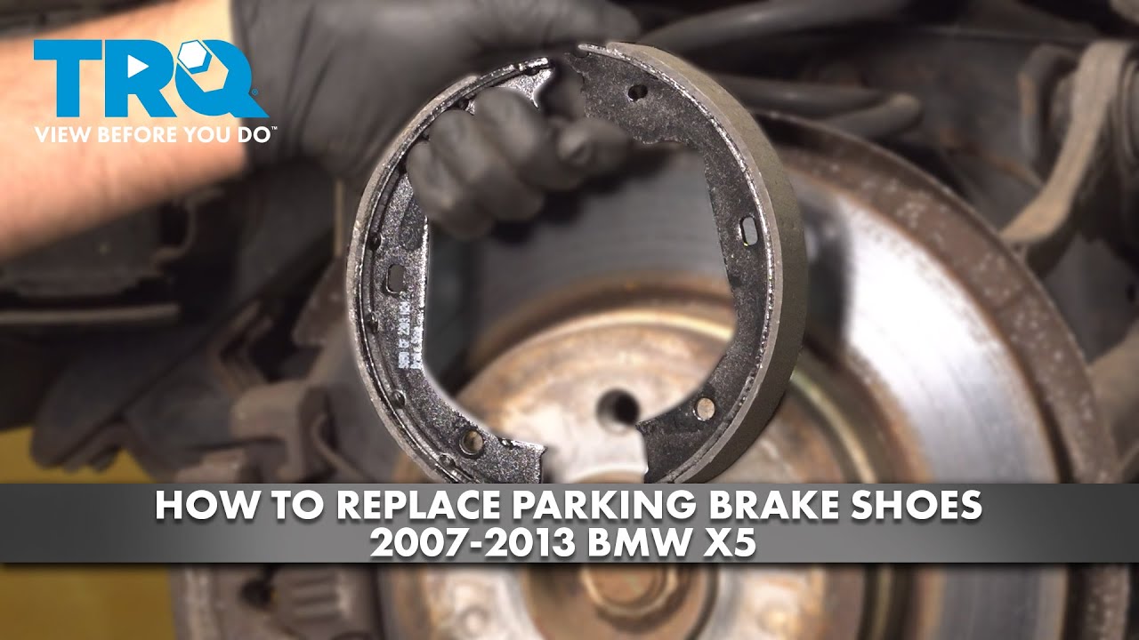 How to Replace Parking Brake Shoes 2007-2013 BMW X5