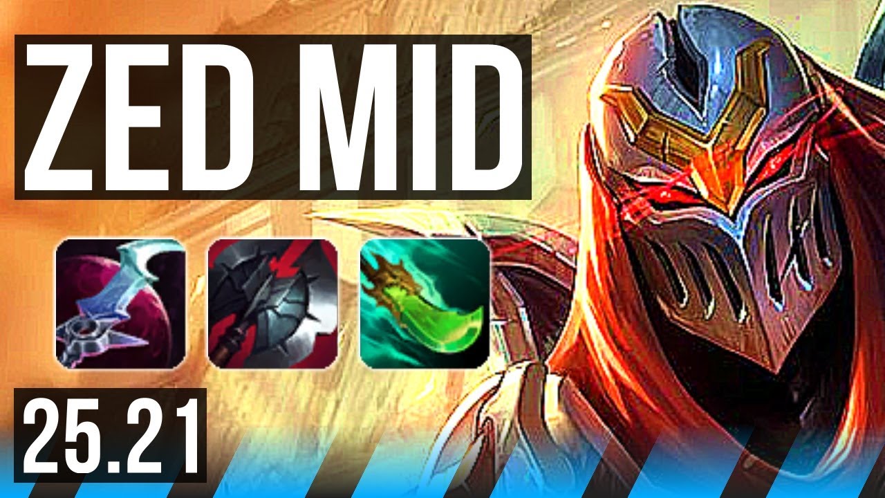 ZED vs HWEI (MID) | 16/2/9, 6 solo kills, 50k DMG, Legendary | NA Master | 25.21