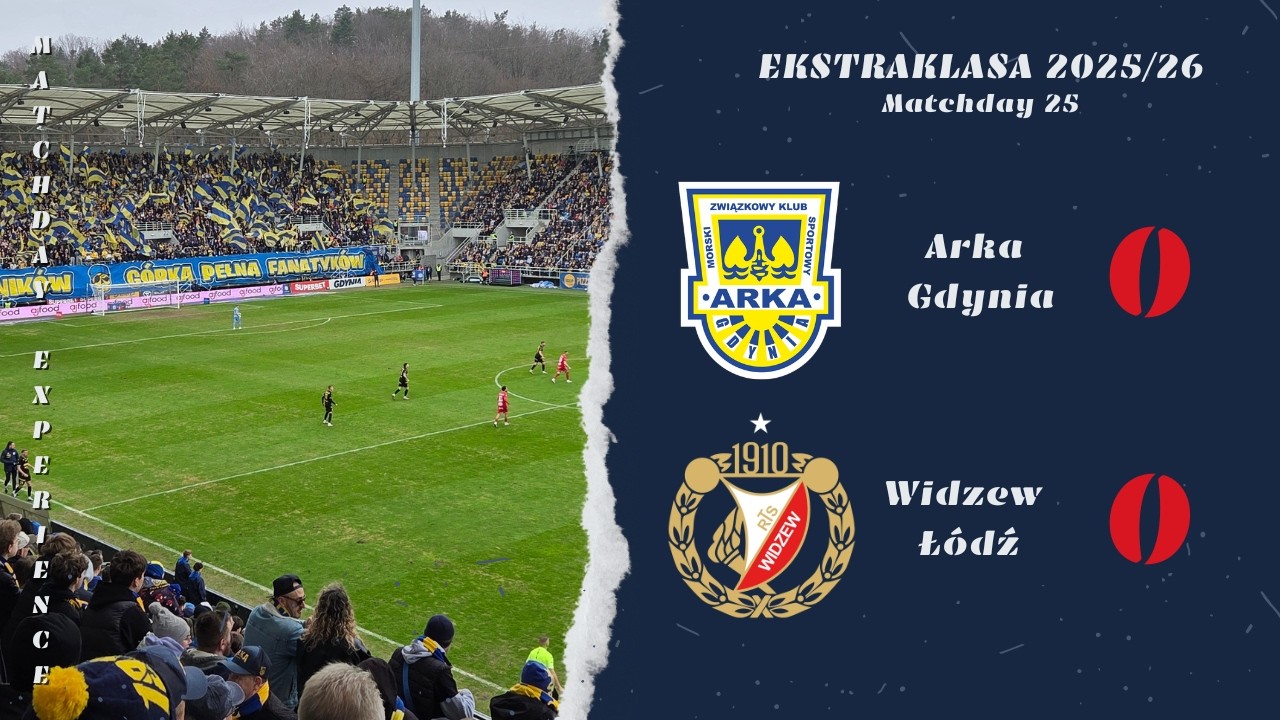 Arka Gdynia - Widzew Łódź 0:0 / Poland / Ekstraklasa / Matchday 25 / 15.03.2026
