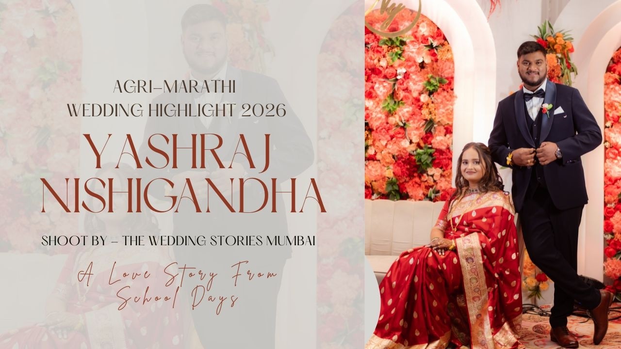 Marathi Wedding Highlights || Yashraj & Nishi || Maharashtrian Wedding   @theweddingstories_mumbai ​