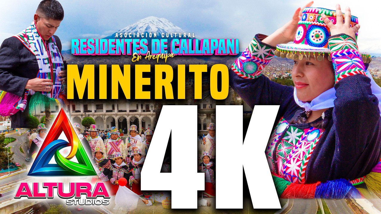 CARNAVAL DE SANTIAGO DE PUPUJA RESIDENTES DE CALLAPANI EN AREQUIPA - MINERITO 2026