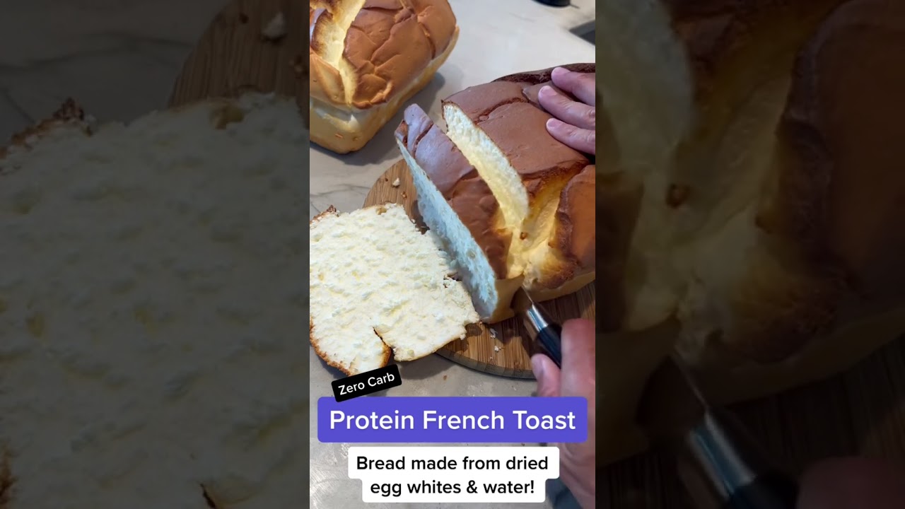 Healthy FRENCH TOAST with CARNIVORE Bread ❤️❤️❤️ #recipe #carnivore