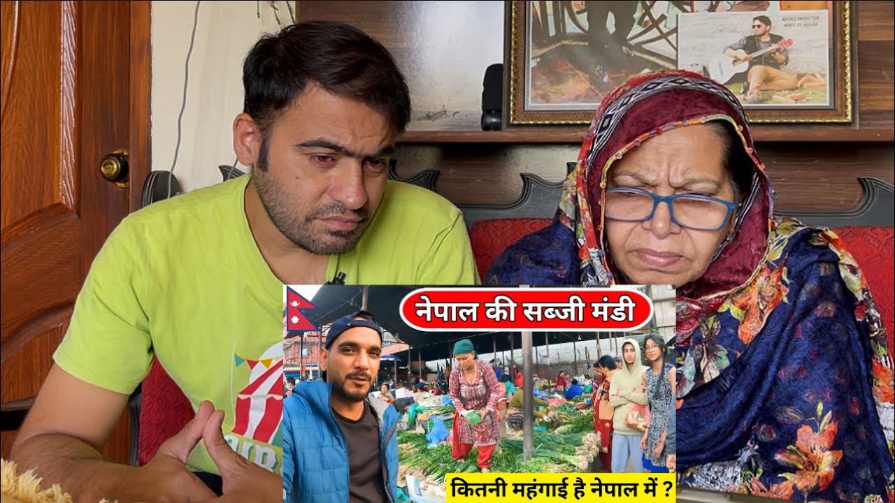 Vegetable market Kathmandu Nepal | How expensive is Nepal 🇳🇵 Pakistan🇵🇰 REACTION