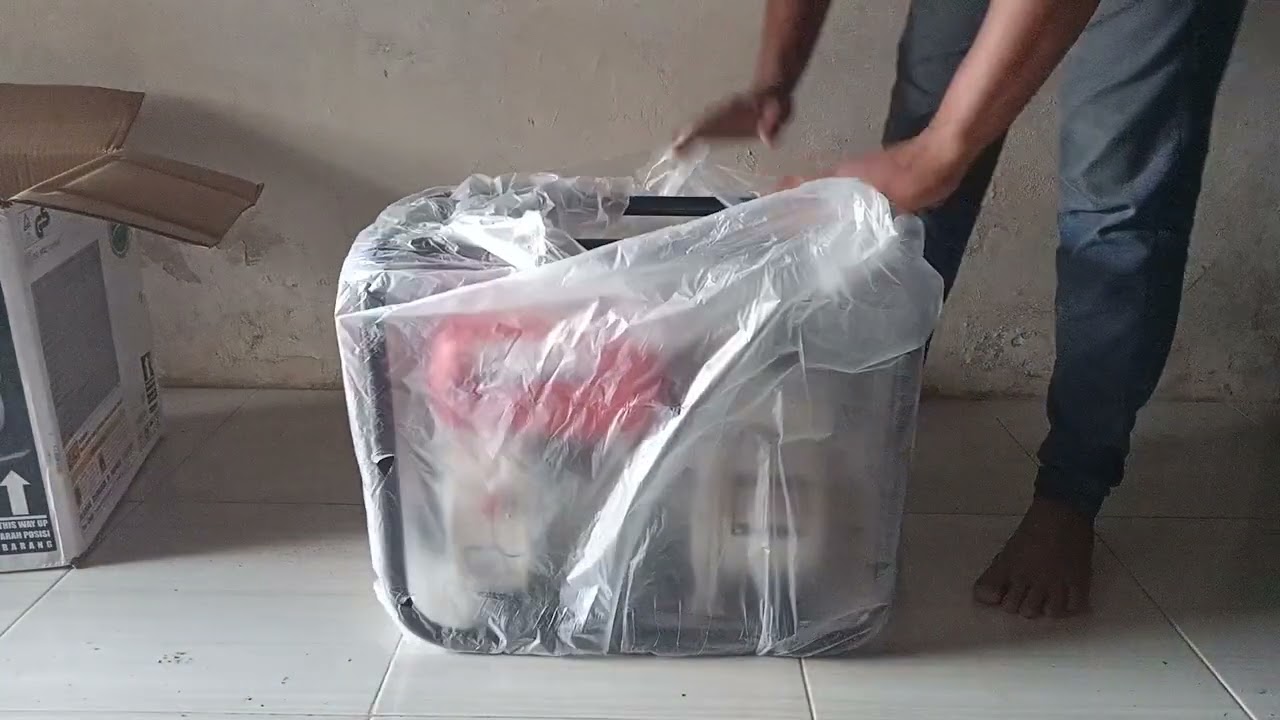 unboxing disel baru