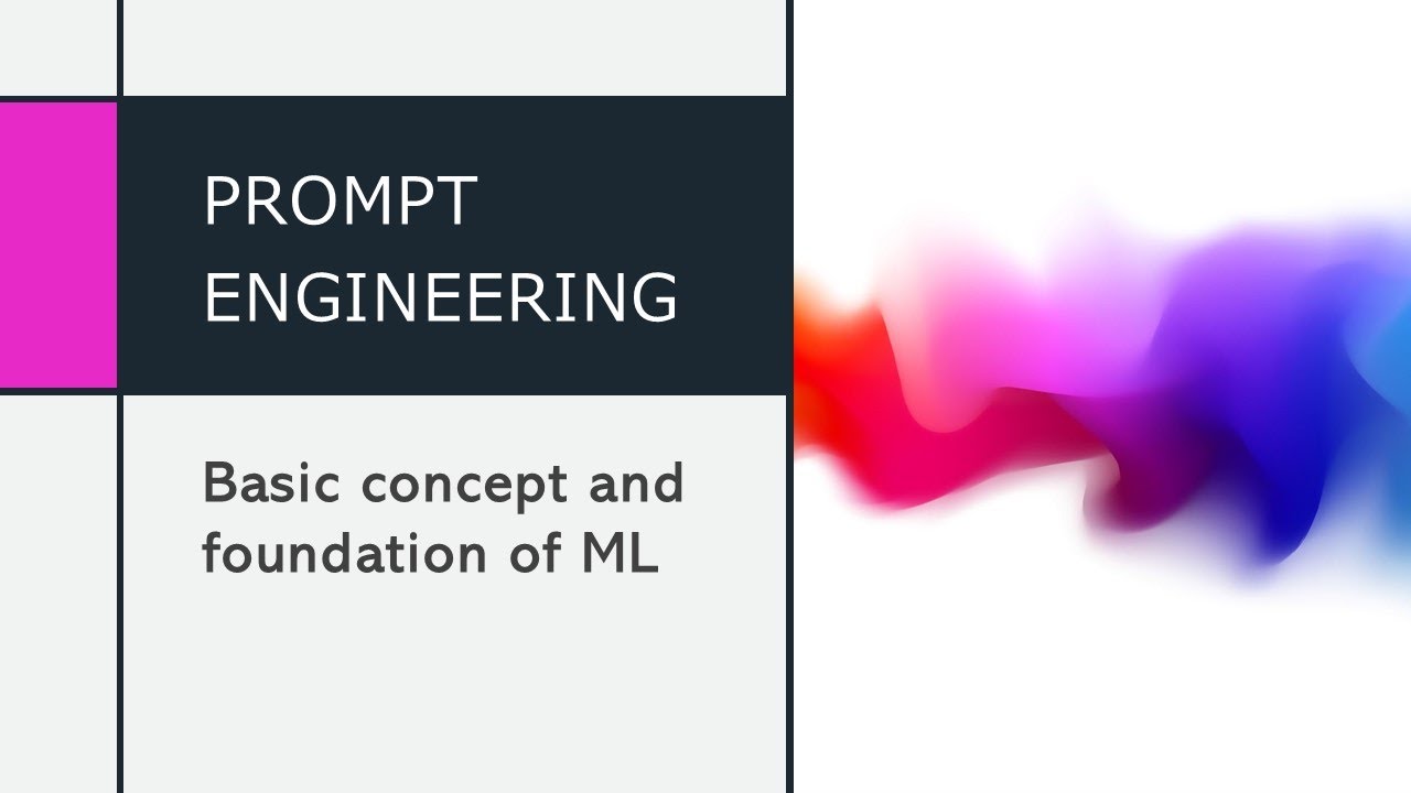 Basic concept and foundation of ML