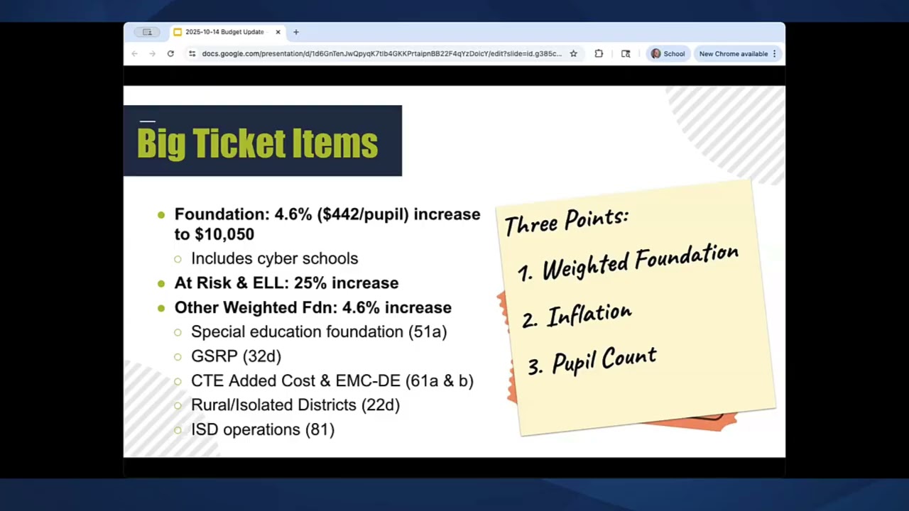 Webinar: Unpacking the 2025-26 K-12 Budget for Principals