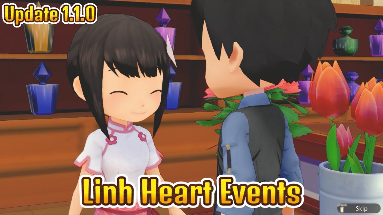(Update 1.1.0) LINH Heart Events + Married & Family Life | Story of Seasons Pioneers of Olive Town