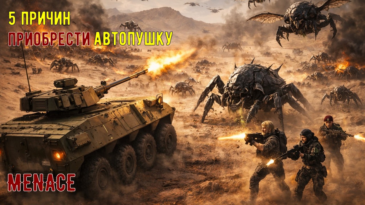 АВТОПУШКА: весомый аргумент | MENACE
