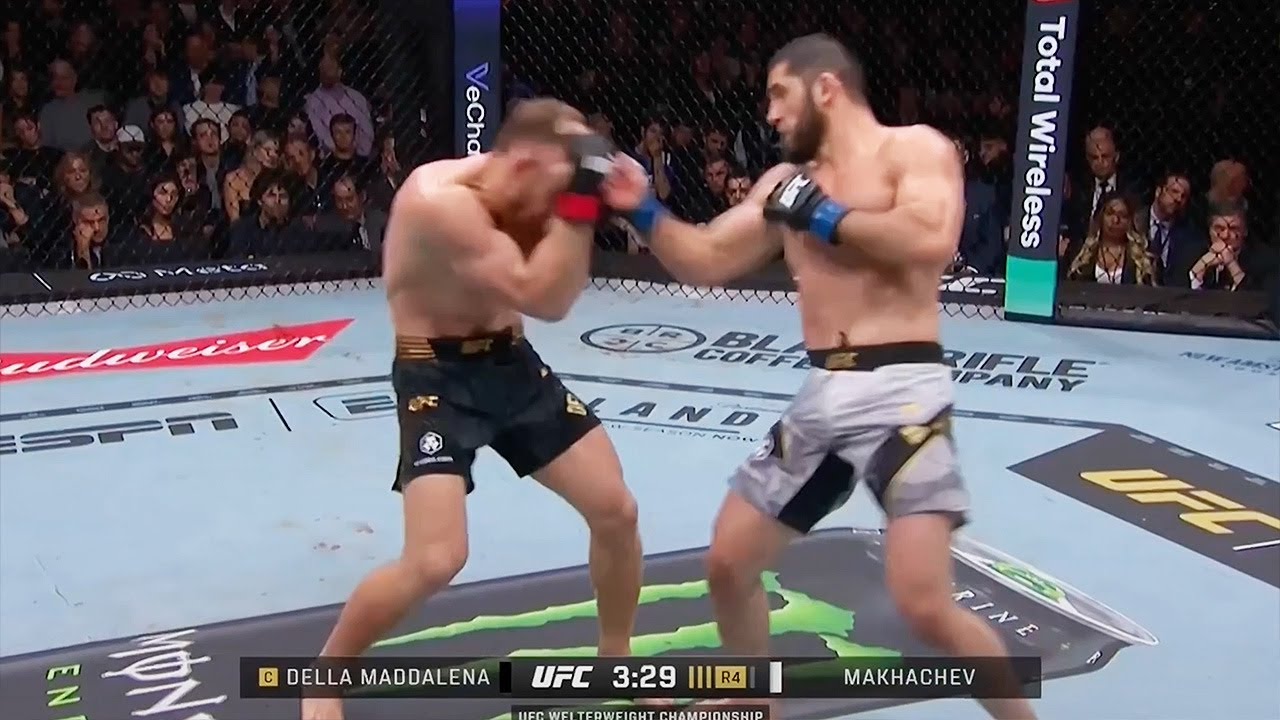 Ислам Махачев против JDM. ПОЛНЫЕ МОМЕНТЫ БОЯ UFC 322 (Джек Делла Маддалена)