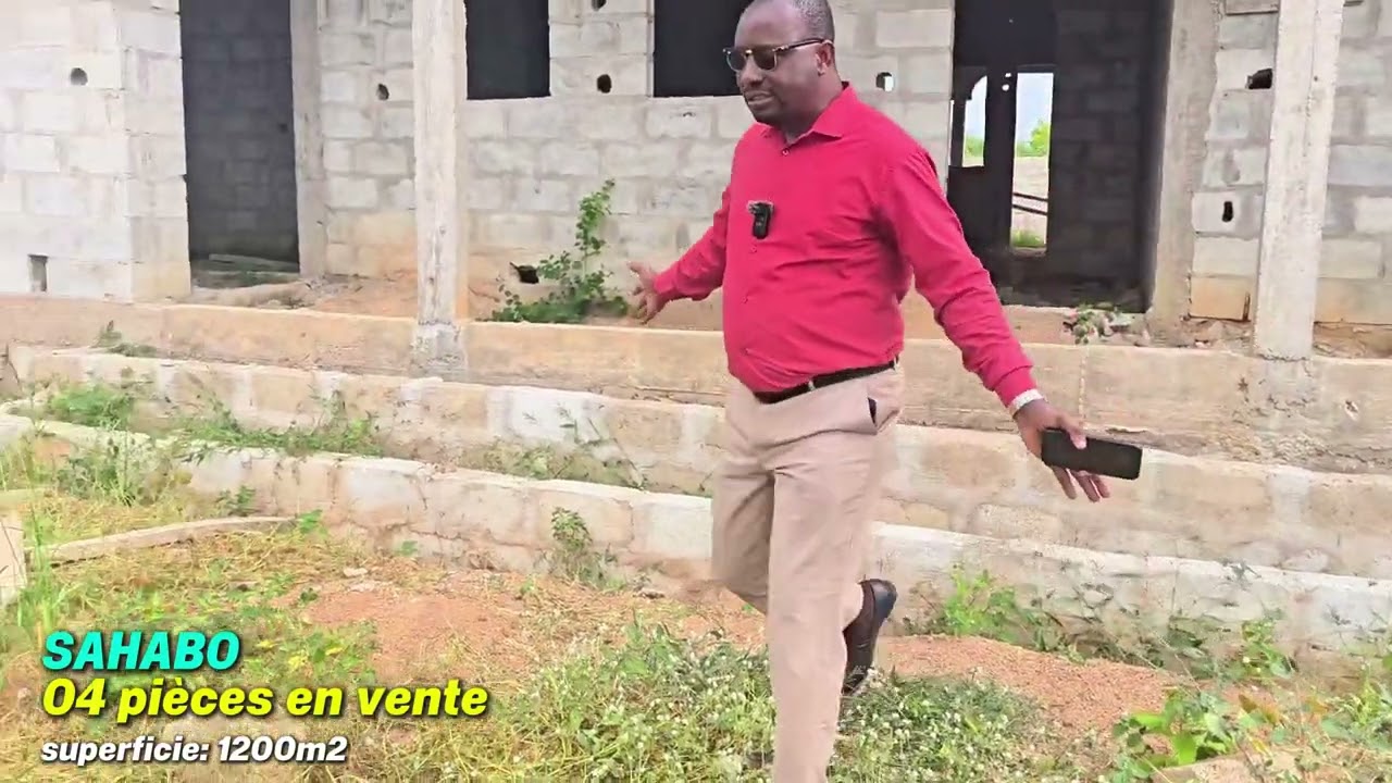 MAISON EN VENTE À SAHABO YAMOUSSOUKRO